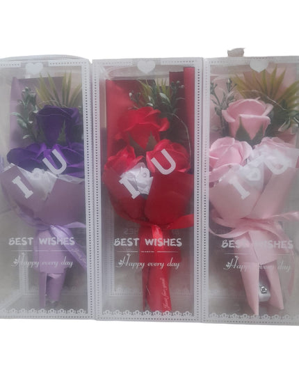 Buchet decorativ Trandafiri cu lumini 804-21