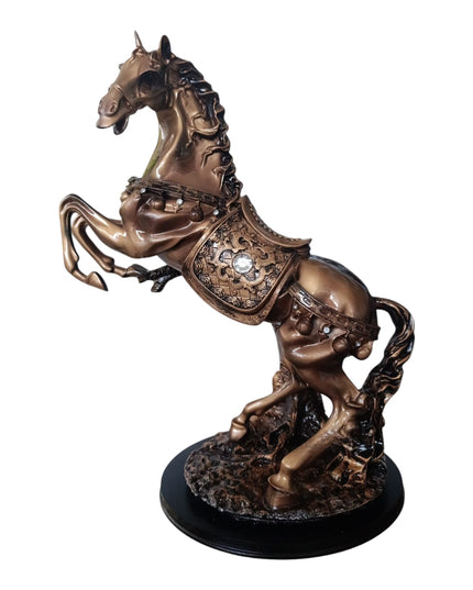 Statuetă Cal Cabrat Decorat  54cm