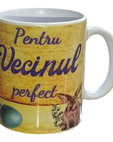 Cană Paște cu mesaj pentru Bărbați 330ml