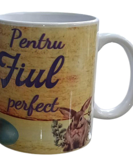 Cană Paște cu mesaj pentru Bărbați 330ml