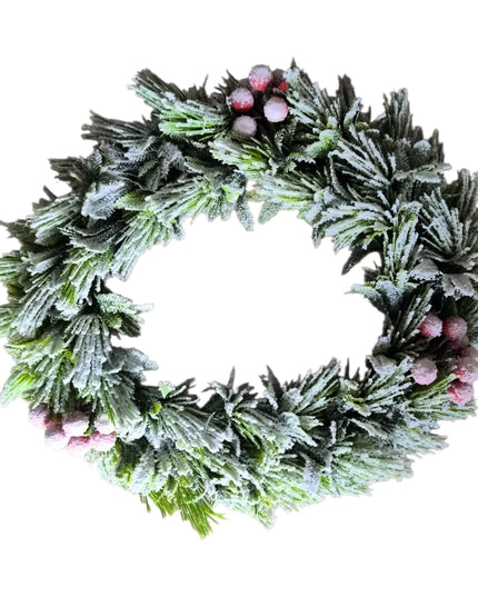 Coroniță ușă brad artificial 30cm