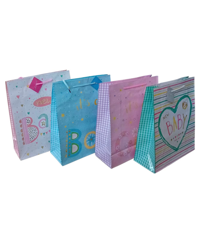 Pungă cadou Baby 12/set 32x26cm