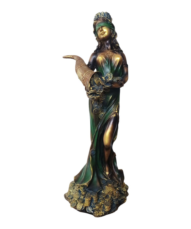 Statuetă Zeița Abundenței cu Cornul Prosperității 63cm