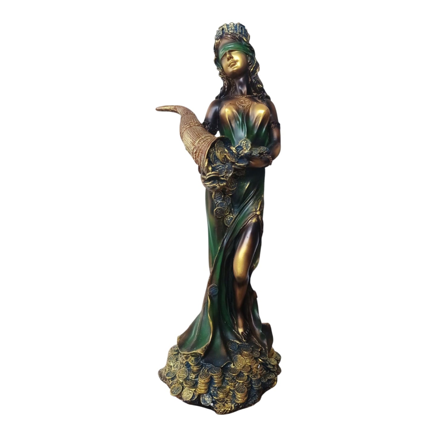 Statuetă Zeița Abundenței cu Cornul Prosperității 63cm