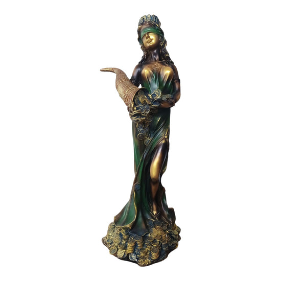 Statuetă Zeița Abundenței cu Cornul Prosperității 63cm