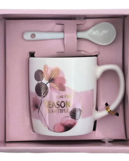 Set cadou cană cu linguriță AT1588