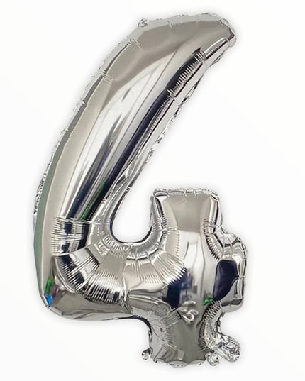 Balon 40cm cifra 4