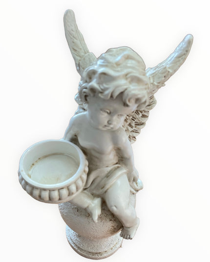 Statuie Înger suport lumânare  23cm