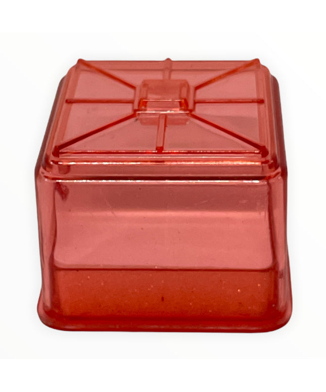 Cutie bijuterii rosie 12/set 4cm