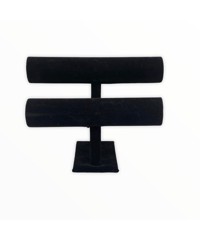 Suport bijuterii catifea Dublu