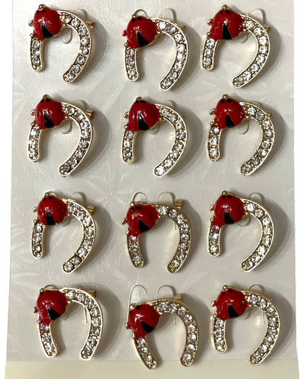 Mărțișor Potcoavă metal 12/set