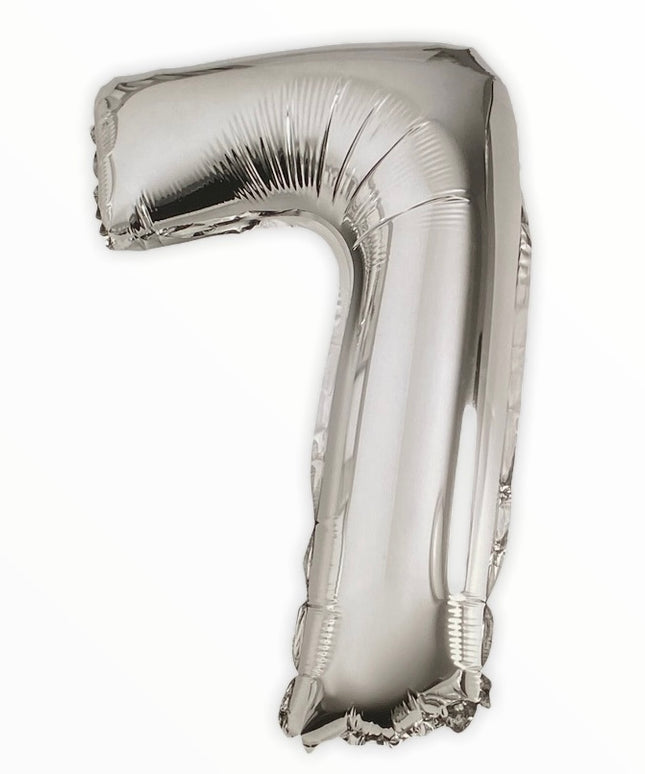 Balon 40cm cifra 7