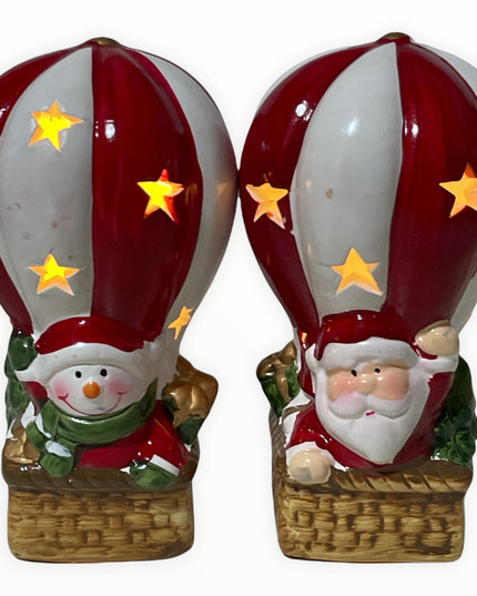 Figurină Balon cu lumini 2/set 13cm