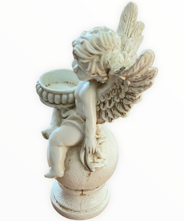 Statuie Înger suport lumânare  23cm