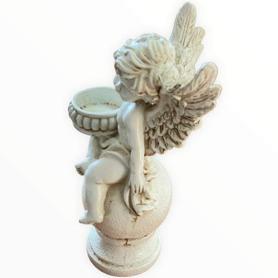 Statuie Înger suport lumânare  23cm