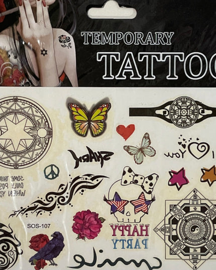 Tatuaje temporare color 17 x 17cm