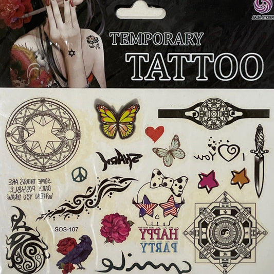 Tatuaje temporare color 17 x 17cm