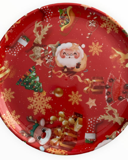 Tavă plastic Crăciun 29cm