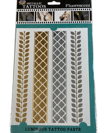 Tatuaje temporare Metallic 28 x 16cm