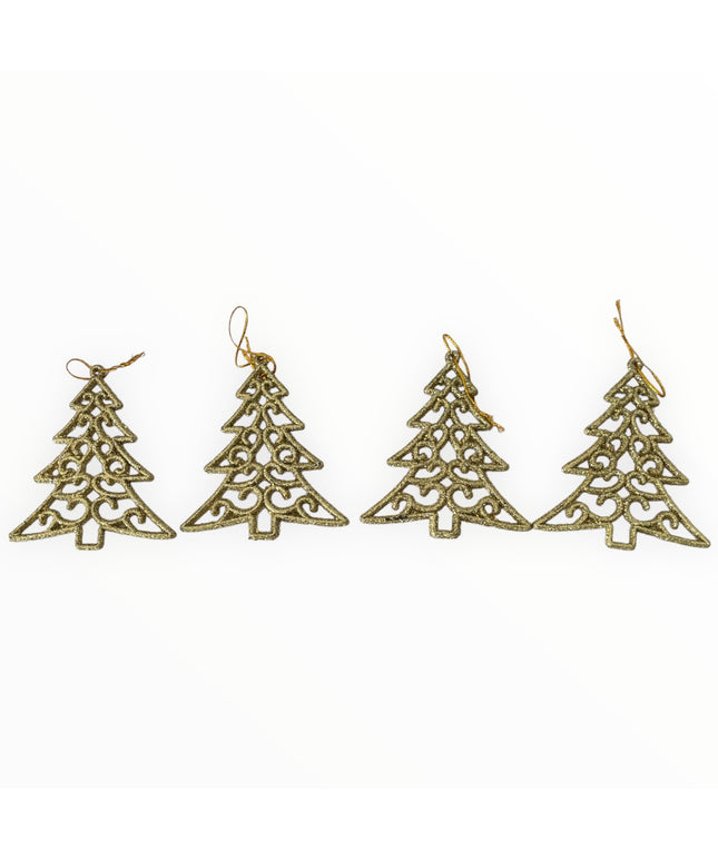 Ornament Brăduț 4/set 9cm