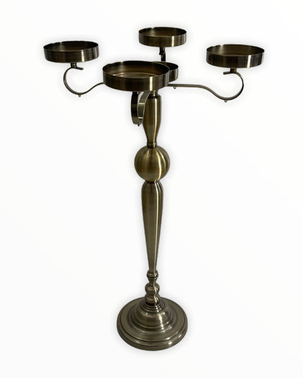 Suport lumânare metal VINTAGE 70cm