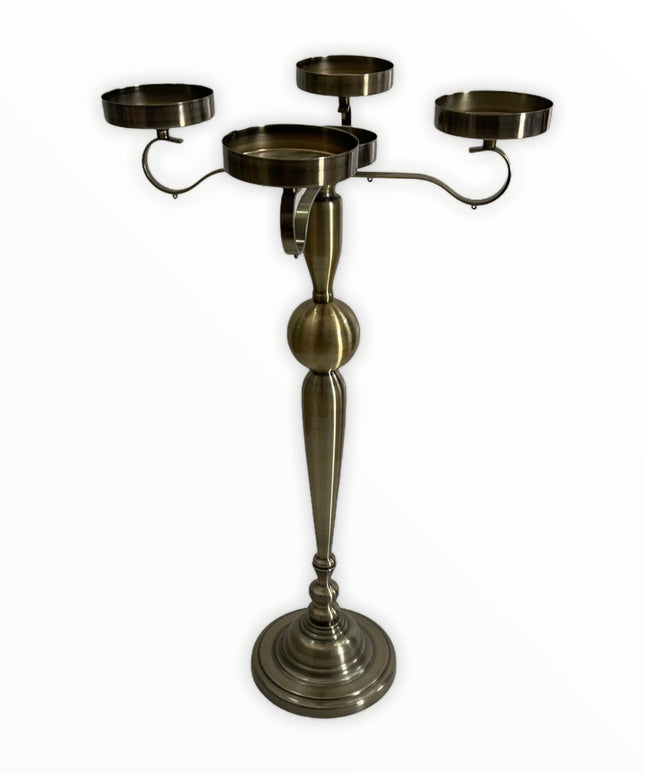 Suport lumânare metal VINTAGE 70cm