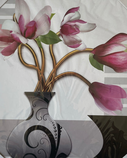 Tablou cu flori  24 x 24cm