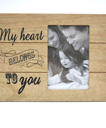 Tablou rama foto MY HEART 25cm