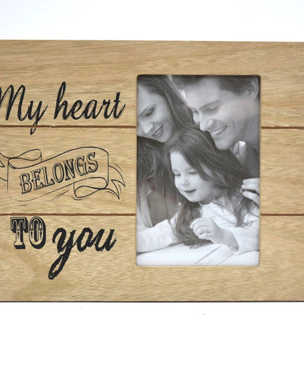 Tablou rama foto MY HEART 25cm