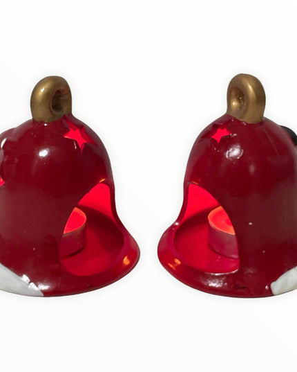 Clopoțel suport lumânare 2/set 11cm