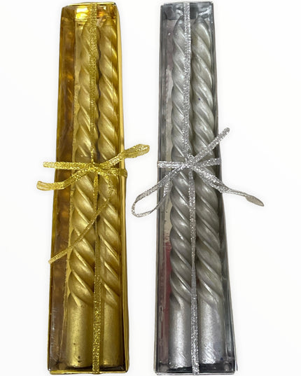 Lumânare spirală 2/set 20cm