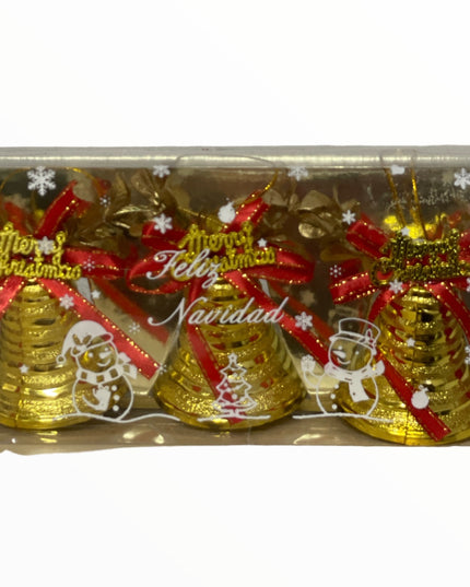Ornament Clopoțel 3/set 7cm