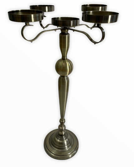 Suport lumânare metal VINTAGE 70cm