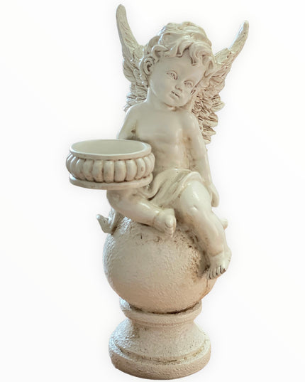 Statuie Înger suport lumânare  23cm