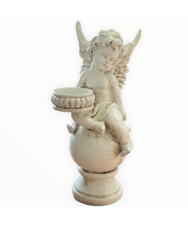 Statuie Înger suport lumânare  23cm