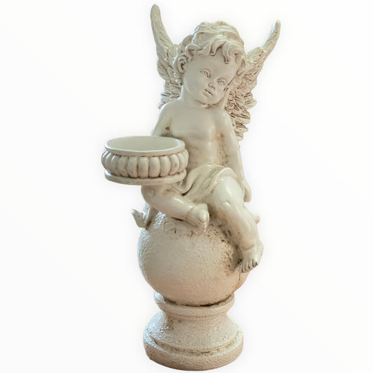 Statuie Înger suport lumânare  23cm