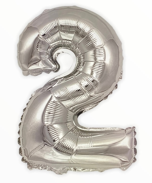 Balon 40cm cifra 2