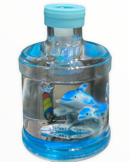 Sticluță Mediteraneană cu lumini 9,5cm