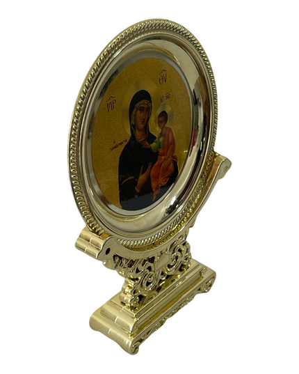 Farfurie plastic cu suport 15cm