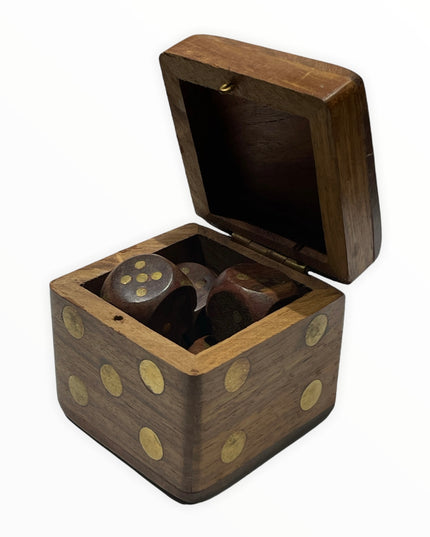Cutie Zar lemn Palisandru 6cm
