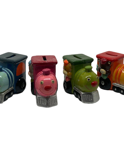 Pușculițe 4/set Trenuleț 9cm