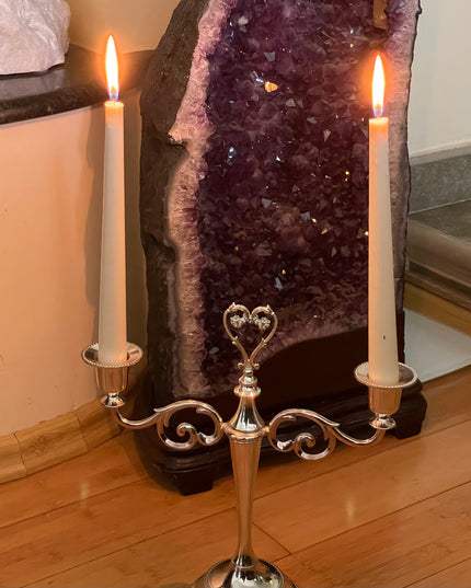 Suport lumânare Alpaca 2 brate