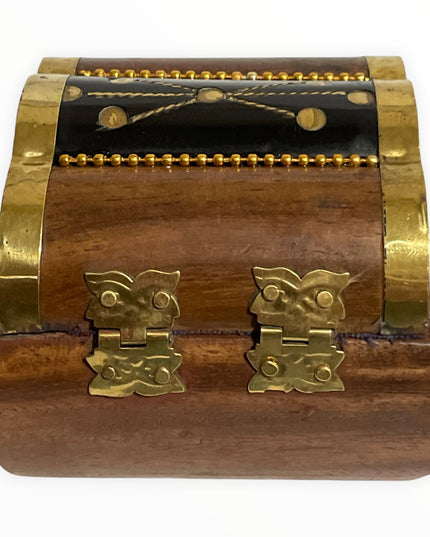 Cufar lemn Palisandru 8cm