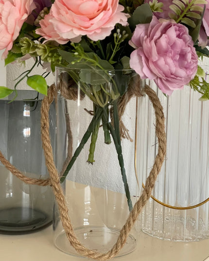 Cilindru de sticlă Hidroponic 20cm