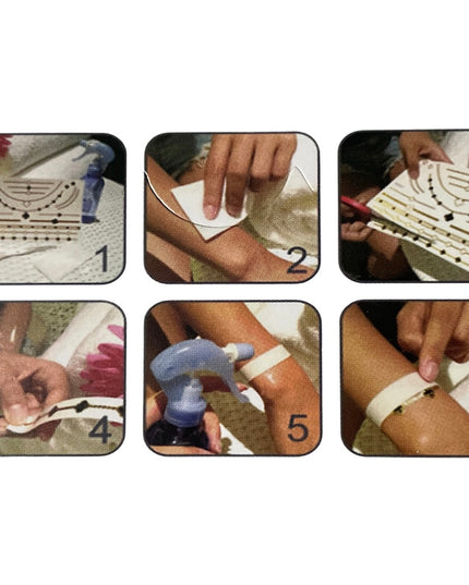 Tatuaje temporare Golden 18 x 12cm