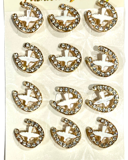 Mărțișor Potcoavă metal 12/set