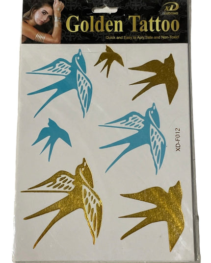 Tatuaje temporare Golden 18 x 12cm