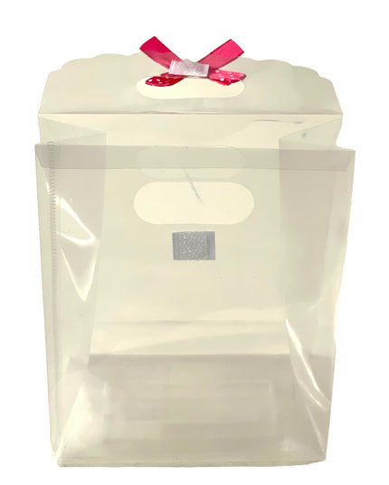 Pungă cadou plastic 12/set. 16cm