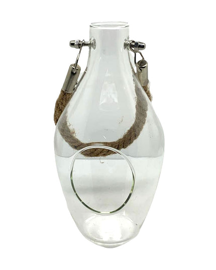 Bol sticlă Terariu cu sfoară 20cm