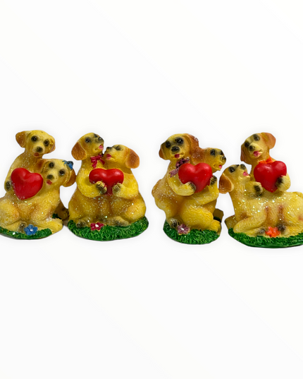 Căței cu inimă 4 /set 5cm